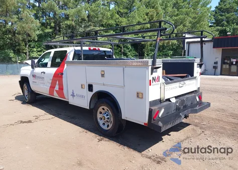 2019 Chevrolet Silverado 2500Hd Wt из США, поврежденный, VIN 1GC1KREG5KF172646